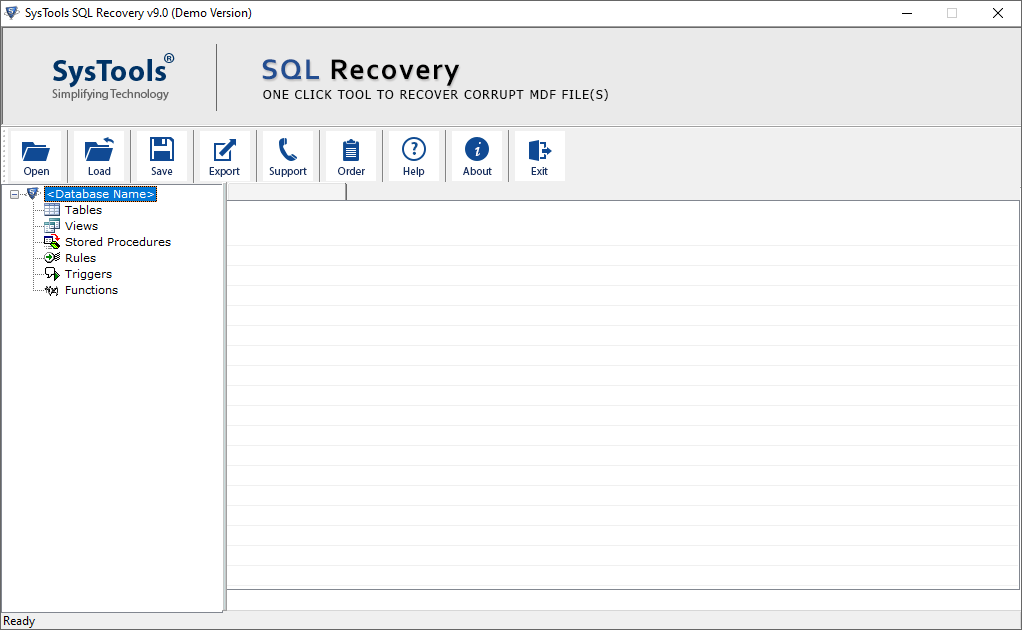  SysTools SQL Recovery скачать
